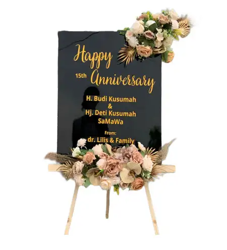 Papan Bunga Akrilik Argoyuwono