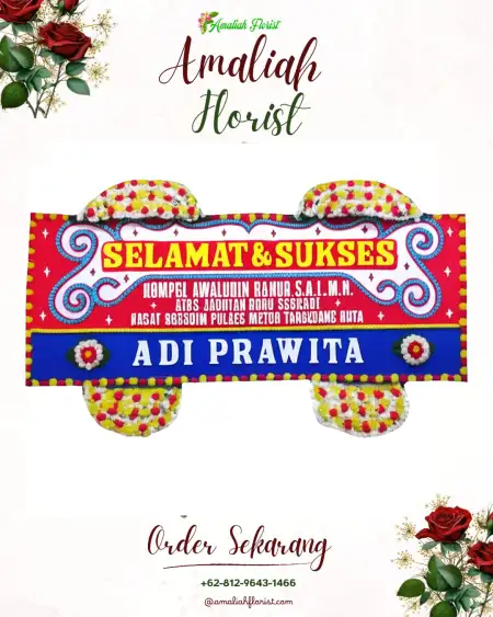 Papan Bunga Ucapan Selamat Argoyuwono