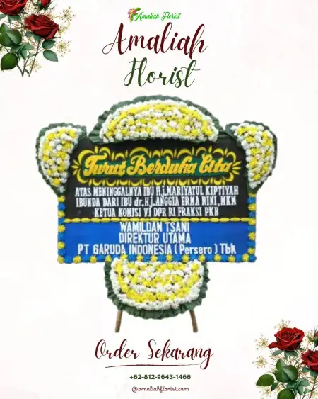 Papan Bunga Duka Argoyuwono